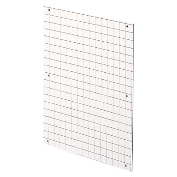 GEWISS - GEWGW46410 PIASTRA DI FONDO FORATA - IN MATERIALE ISOLANTE - PER QUADRI 405X500