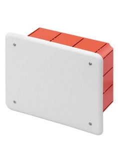 GEWISS - GEWGW48005 CASSETTA DI DERIVAZIONE E CONNESSIONE - PER PARETI IN MURATURA - DIMENSIONI 160X130X70 - COPERCHIO BIANCO RAL9016
