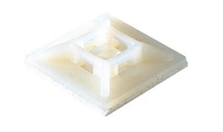 GEWISS - GEWGW52227 BASETTA AUTOADESIVA - PER FISSAGGIO FASCETTE FINO A 5 MM - INCOLORE