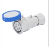 GEWISS - GEWGW62028H PRESA MOBILE DIRITTA HP - IP66/IP67/IP68/IP69 - 3P+N+T 16A 200-250V 50/60HZ - BLU - 9H - CABLAGGIO A VITE