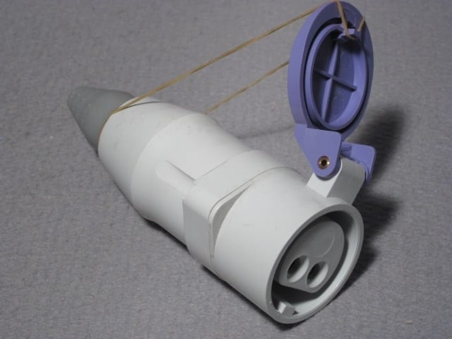 GEWISS - GEWGW62073 PRESA MOB.PROT.2P 32A 24V S.R.