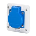 GEWISS - GEWGW62392 PRESA SCHUKO IP54 CON FLANGIA