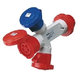 GEWISS GEWGW64061 AD.ST.3P+N+T 32A 400V 2P+T/3P+T/3P+N+T