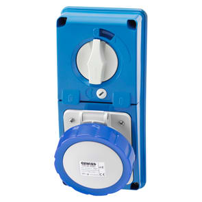 GEWISS - GEWGW66326N PR.BL IP67 S.F.2P+T 16A 230V 6H CBF