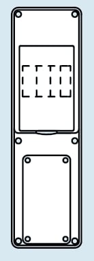 GEWISS GEWGW66491 QUADR.IP55 VUOTO VERT. COMBIBLOC 1 PRESA