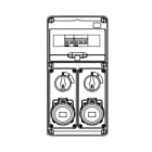 GEWISS - GEWGW68233N Q-DIN10 ASD 1PR.2P+T16A+1PR.3P+T16A