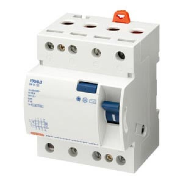 GEWISS - GEWGW94867 INTERRUTTORE DIFFERENZIALE PURO - IDP - 4P 25A TIPO A ISTANTANEO Idn=0,03A - 3 MODULI