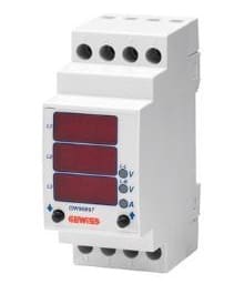 GEWISS - GEWGW96897 MULTIMETRO PER MISURA TENSIONE-CORRENTE