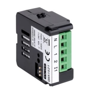 GEWISS - GEWGWA1521 ATTUATORE ON/OFF - 1 CANALE LIBERO DA POTENZALE - ZIGBEE