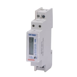 GEWISS - GEWGWD6801 CONTATORE ENERGIA AD INSERZIONE DIRETTA - MONOFASE - DIGITALE - 40A - IP20 - 1 MODULO DIN