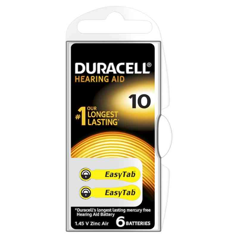 UNOEFFE (DURACELL) - GIT10 DURACELL EASY TAB HEARING 10