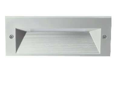 GOCCIA ILLUMINAZIONE - GOC5464BI QUANTUM MASCHERA ALLUMINIO ORIZ.BIA