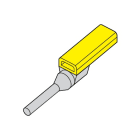 GRAFOPLAST SRL - GRA710/10 SPARK PUNTALINO GIALLO L=9MM D=1 MMQ 20