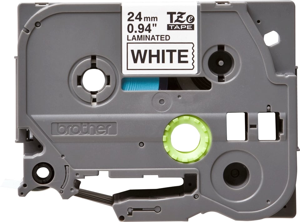 GRAFOPLAST SRL - GRAEGO2SB24W TZE251 NASTRO LAMIN. 24MMX8M NERO/BIANC.