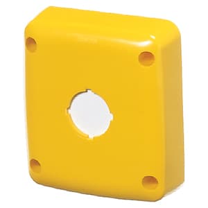 GEWISS GEWGW66745 CALOTTA 75X85MM PRED.PULS.D.22 GIALLA