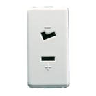 GEWISS - GEWGW20234 PRESA 2P 6A 24V (SELV) POLARIZZATA SY/WT