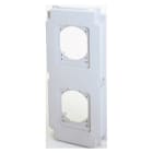 GEWISS - GEWGW66707 COPERCHIO FLANGIATO PER 2 CALOTTE - PER PRESE IEC 309 16-32 A IP44/67 - IP66