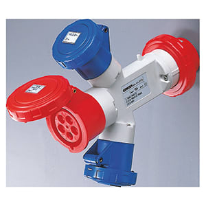 GEWISS GEWGW64059 AD.ST.3P+N+T 16A 400V 2X2P+T/1X3P+N+T