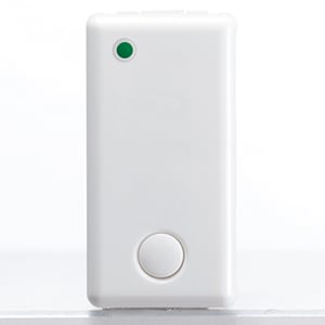 GEWISS - GEWGW20076 RELE' DI CHIAMATA 12V ac/dc - 1P 1NA/NC 12V - 1 MODULO - BIANCO - SYSTEM WHITE