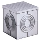 GEWISS - GEWDX59401 POZZETTO QUADRATO 200X200X200 - FONDO PIATTO SFONDABILE E COPERCHIO AD ALTA RESISTENZA