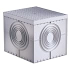 GEWISS - GEWDX59901 POZZETTO QUADRATO 550X550X520 - FONDO PIATTO SFONDABILE E COPERCHIO AD ALTA RESISTENZA