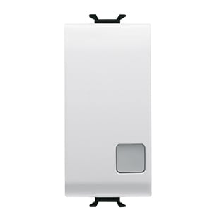 GEWISS GEWGW10135 PULSANTE 1M 2P NA 16A ILL.SEGN.BIANCO