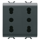 GEWISS - GEWGW12208 PR.DOPPIA 2P+T 16A P17-11 BIV.ST.ITA.N.