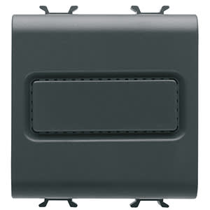 GEWISS - GEWGW12612 SUONERIA A TRE TONALITA E 3 INGRESSI INDIPENDENTI - 230V ac - 50 Hz 80 dBA 1 METRO - 2 MODULI - NERO SATINATO - CHORUSMART