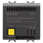 GEWISS - GEWGW12711 RIVELATORE GPL - 12V ac/dc - 2 MODULI - NERO SATINATO - CHORUSMART