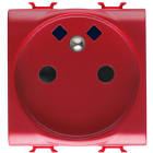 GEWISS - GEWGW10258 PR.2M 2P+T 16A+MORS.ST.FRA.ROSSA