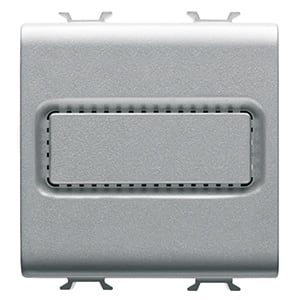 GEWISS - GEWGW14611 SUONERIA 3 INGR.IND.12V AC/DC 2M TITANIO