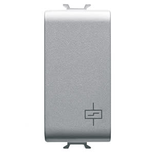 GEWISS - GEWGW14721 RELE' PASSO-PASSO 230V ac 50/60Hz - 1P 10AX 250V ac - 1 MODULO - TITANIO - CHORUSMART