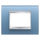 GEWISS - GEWGW16203CA PLACCA LUX 3P VETRO ACQUAMARINA