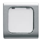 GEWISS - GEWGW14542 TASTO INTERCAMB.CON ETICHETTA TITANIO