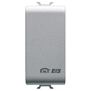 GEWISS - GEWGW14751 COPRIFORO INTERFACCIA 4 INGRESSI TITANIO