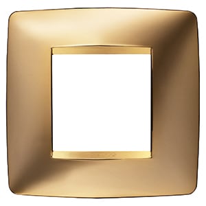 GEWISS - GEWGW16122MO PLACCA ONE INT.2P ORO