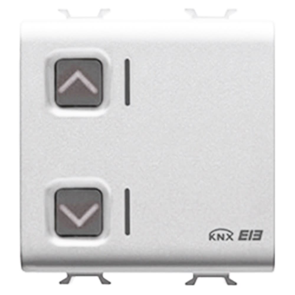 GEWISS - GEWGW10797 ATTUATORE PER TAPPARELLE - 1 CANALE - 6A - KNX - 2 MODULI - BIANCO - CHORUSMART