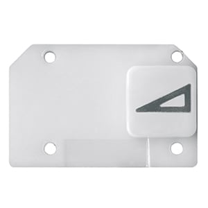 GEWISS - GEWGW10513 SIMBOLO APP.SEGNAL.DIMMER INCREM.BIANCO