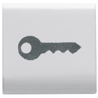 GEWISS - GEWGW10543 TASTO INTERCAMBIABILE CHIAVE BIANCO