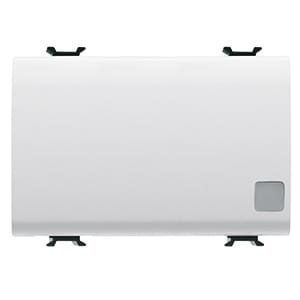 GEWISS - GEWGW10183 PULSANTE 3M 1P NA 16A ILL.SEGN.BIANCO
