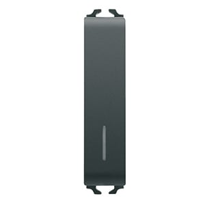 GEWISS GEWGW12162 PULSANTE 1/2M 1P NA 10A ILL.LOC.NERO