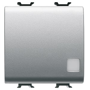 GEWISS - GEWGW14033 INTERR.2M 1P 16AX ILL.SEGN.TITANIO