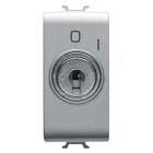 GEWISS - GEWGW14145 PULSANTE 1M 2P NA 10A+CHIAVE TITANIO