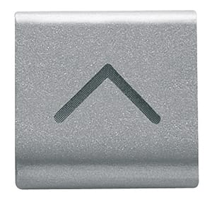 GEWISS GEWGW14545 TASTO INTERCAMB. FRECCIA VERT. TITANIO