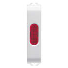 GEWISS - GEWGW10643 SPIA DI SEGNALAZIONE ROSSO 1/2M BIANCO