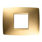 GEWISS - GEWGW16102MO PLACCA ONE 2P ORO