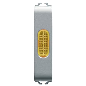 GEWISS GEWGW14644 SPIA DI SEGNALAZIONE AMBRA 1/2M TITANIO