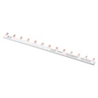 GEWISS - GEWGW96500 PETTINE DI COLLEGAMENTO UNIPOLARE PER MTC - 1P 13 MODULI 80A GRIGIO