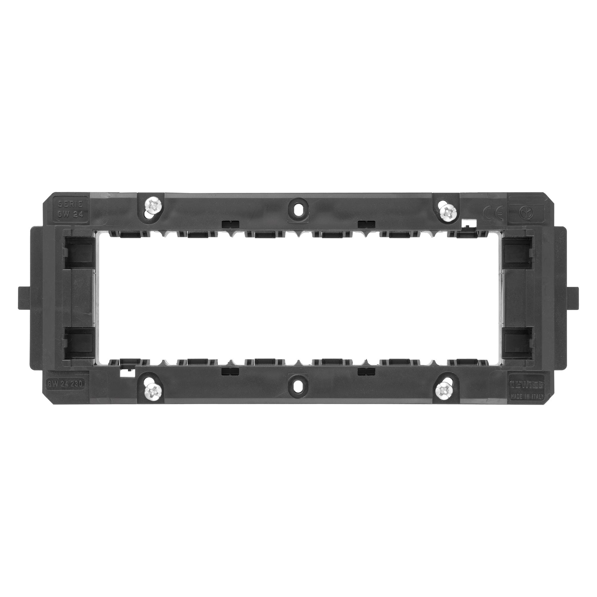 GEWISS - GEWGW24230 SUPPORTO - 6 POSTI - PLACCHE TOP SYSTEM / VIRNA / CLASSIC - SYSTEM