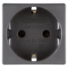 GEWISS - GEWGW21265 PRESA 2P+T 16A ST.TEDESCO SY/BK